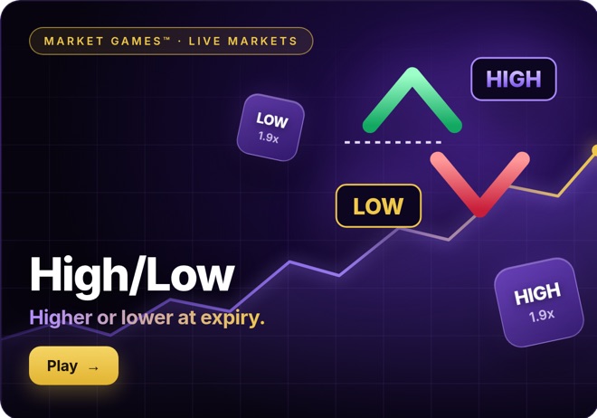 High/Low game tile