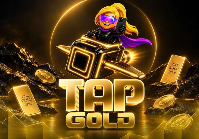 Tap GOLD game tile