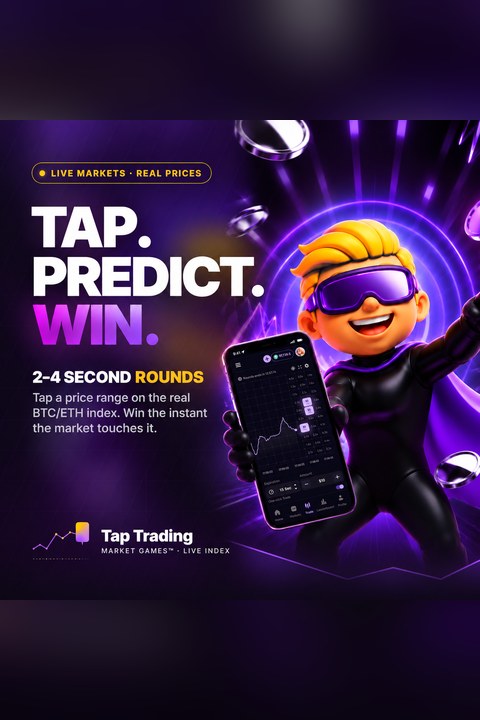 Tap Trading portrait tile