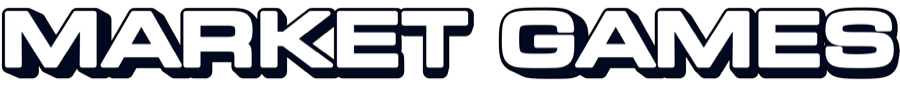 Market Games™ logo — horizontal, white version for dark backgrounds