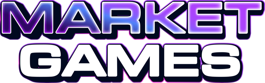 Market Games™ logo — stacked, full color