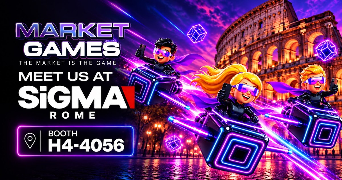 Meet Market Games at SiGMA Rome, booth H4-4056